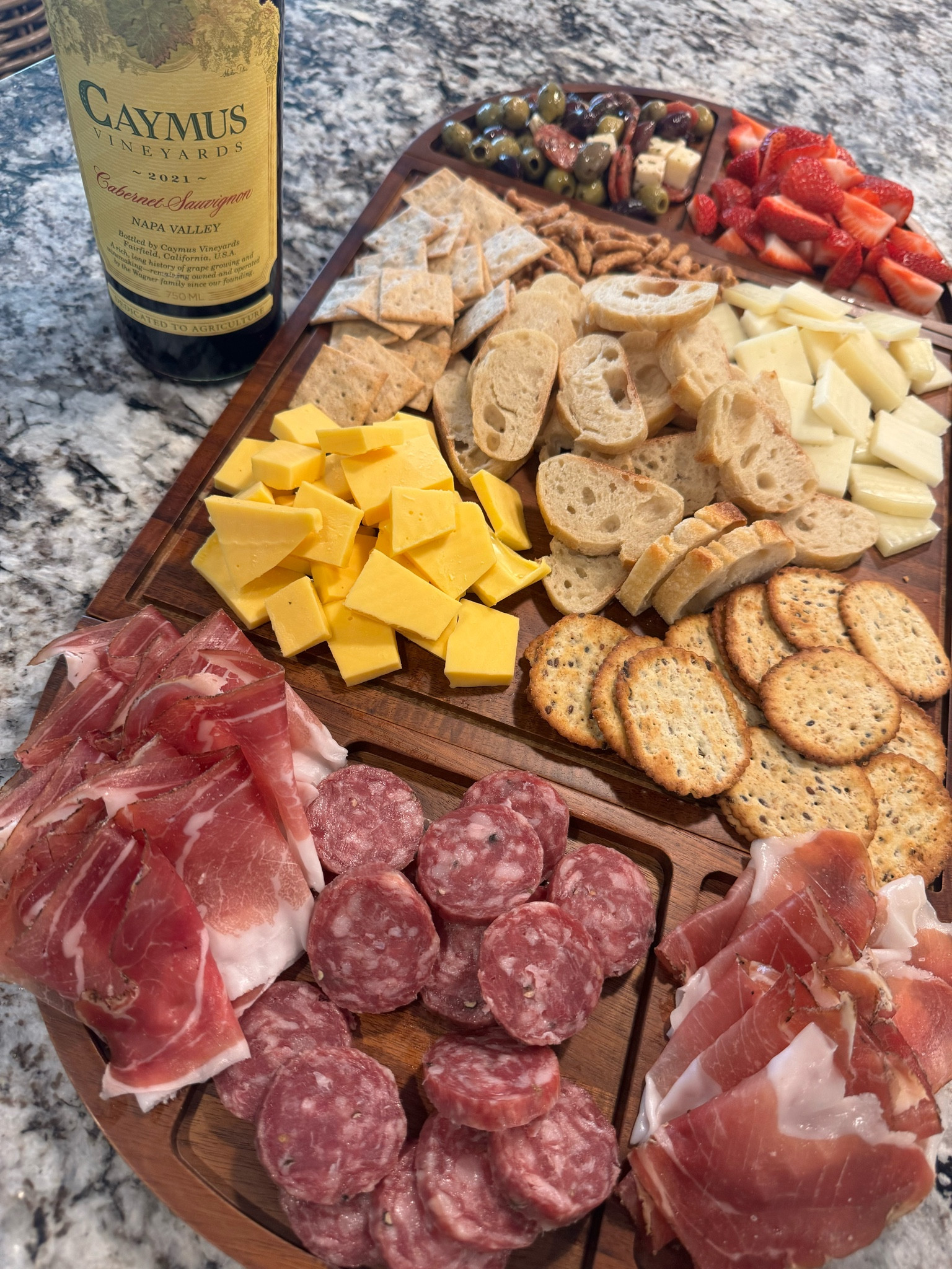 Easy dinner and a good wine 

#LTKHome #LTKParties