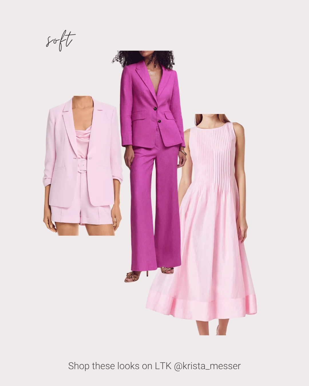 Soft Summer Pinks/Amethyst | House of Colour | Color Analysis | Summer Palettee

#LTKSeasonal #LTKootd #LTKWorkwear