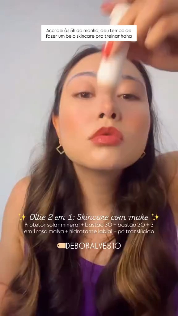 Skincare de hoje usando Ollie 🏷️DEBORALVES10 https://meuollie.com.br 
 #sunfriendsollie #skincare #protetorsolar #protetorsolarcomcor #dicadeskincare 

#LTKpromo #LTKviagem #LTKbeleza