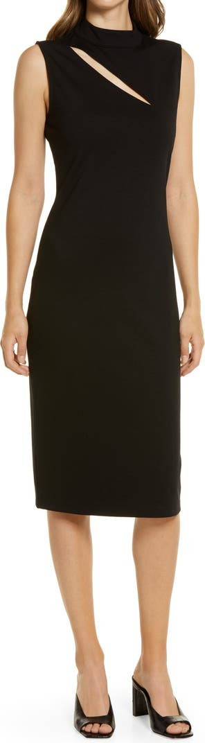 Sleeveless Cutout Ponte Dress | Nordstrom | Nordstrom