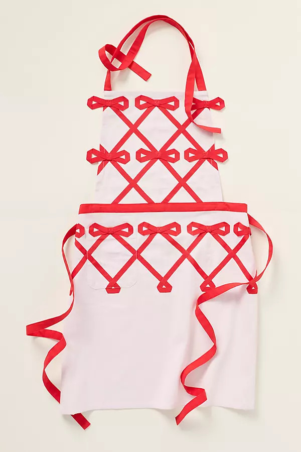 Benedita Bow Apron | Anthropologie (US)