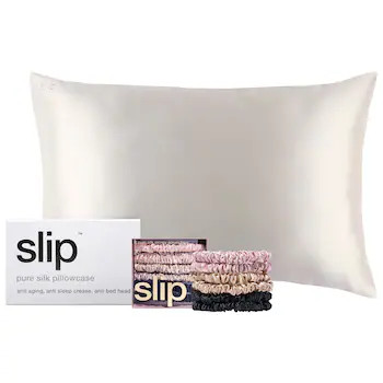Silk Pillowcase + Small Slipsilk™ Scrunchies - Slip | Sephora | Sephora (US)