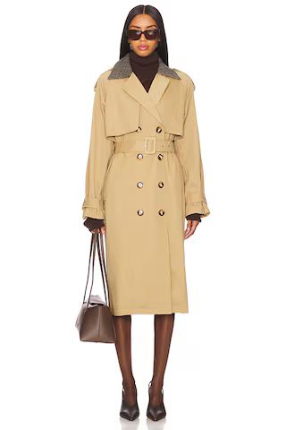 HEARTLOOM Daneela Trench Coat in Chino from Revolve.com | Revolve Clothing (Global)