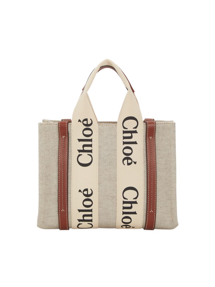 Woody Small Logo Tote | Saks Fifth Avenue