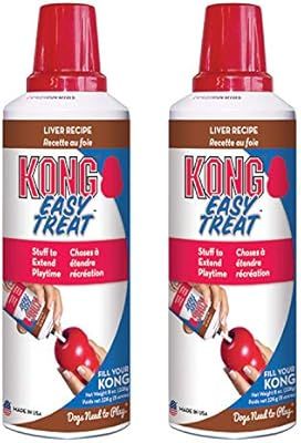 Amazon.com : KONG - Easy Treat - Dog Treat Paste - 8 Ounce (2 Pack) - Liver : Pet Supplies | Amazon (US)