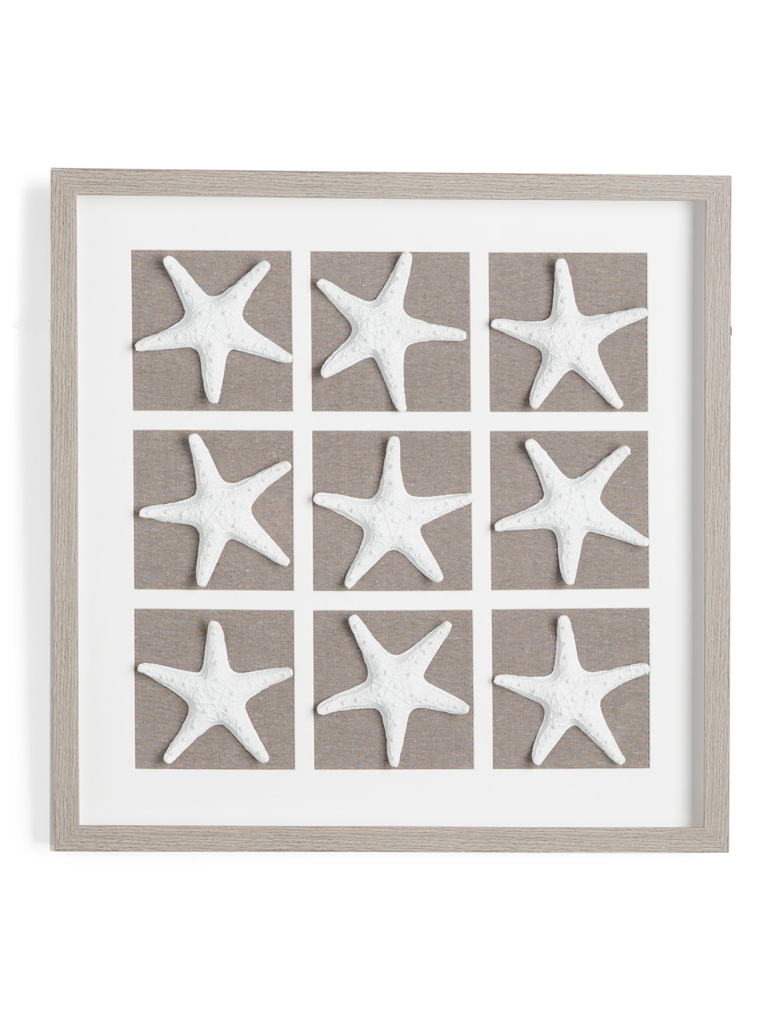 22x22 Resin Coastal Starfish Framed Art | TJ Maxx