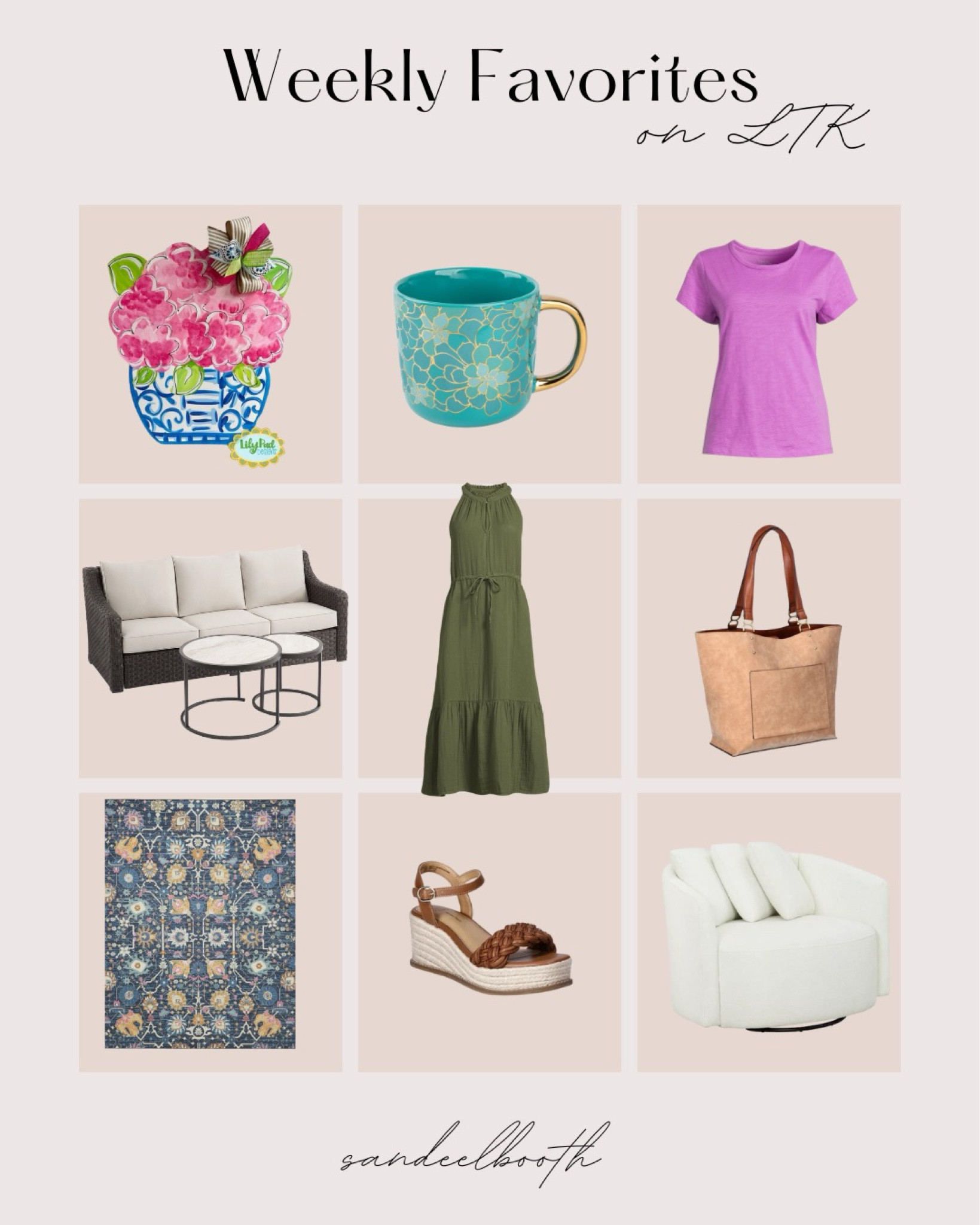Last week’s most loved!

Walmart fashion, Walmart home, affordable patio furniture, midsize fashion, summer style 

#LTKStyleTip #LTKMidsize #LTKHome