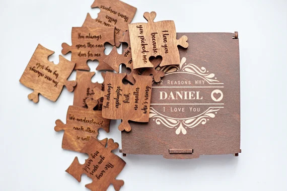 Reasons why i love you, Valentines day gift for him, Personalized gifts, Anniversary gifts for bo... | Etsy (US)