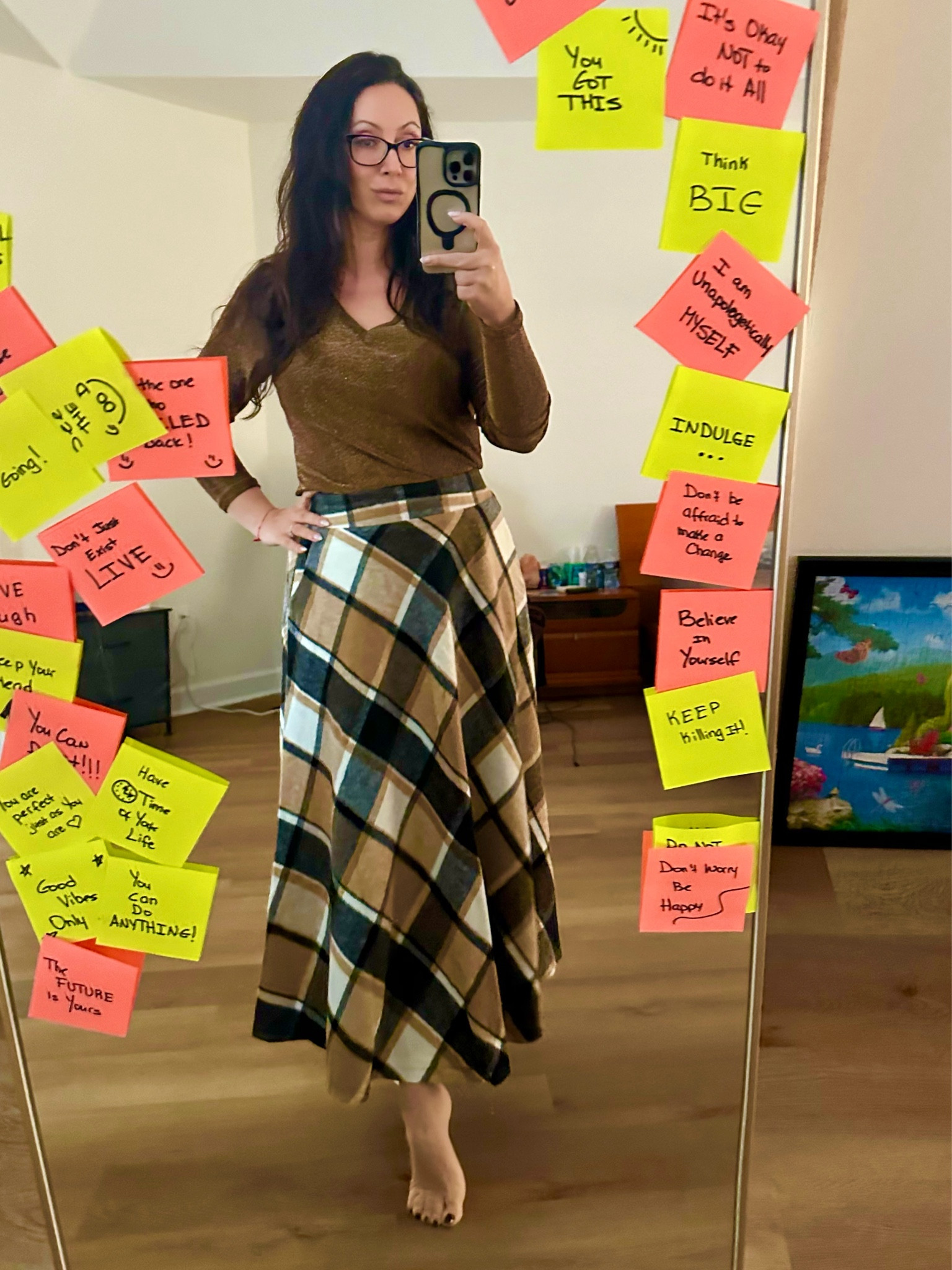 🍂 Loving plaid this fall, but finding the perfect midi skirt has been a journey! Being on the shorter side, it's a challenge to find one that fits just right and avoids the dreaded muffin top. Finally found a style that flatters and feels comfortable!

#LTKStyleTip #LTKOver40 #LTKFindsUnder50