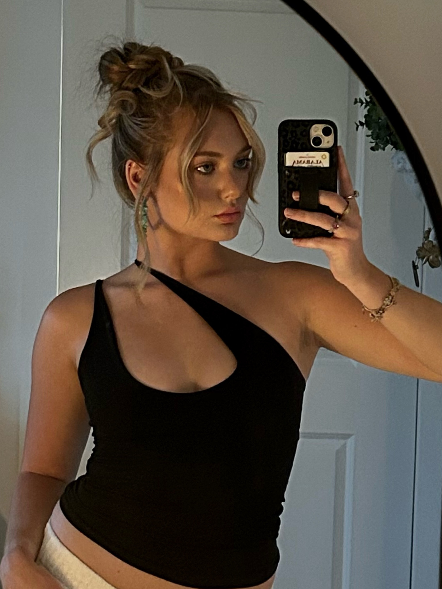 Love this versatile black tank that is so comfy and can be styled numerous different ways