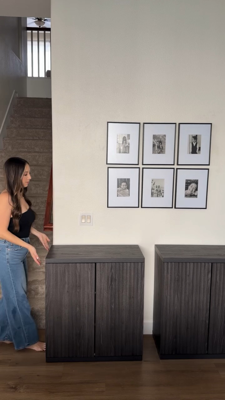 I’m loving these cabinets. I two took cabinets and put them together to make a grander statement! 

Comment CABINET and I’ll dm you with a link! 

Are you looking for more storage?

#adaydreamblog #homefinds #amazonhome #homedecor #entryway sicotas finds home entryway cabinet sideboard console table storage organizing