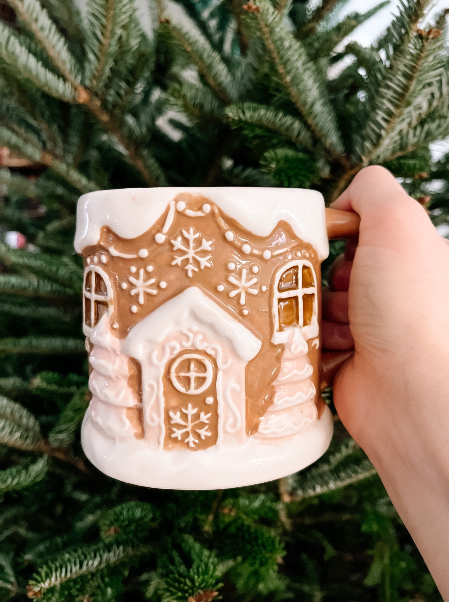 Purchased this Peppermint & Pine gingerbread house mug a few years ago from Home Goods. I linked other gingerbread house mugs, but Poshmark has this same one that people are selling  

#LTKSeasonal #LTKHoliday #LTKhome