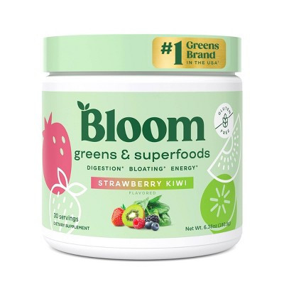 BLOOM NUTRITION Greens and Superfoods Powder - Strawberry Kiwi - 30 ct | Target