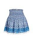 Galia Pleated Cotton Miniskirt | Saks Fifth Avenue
