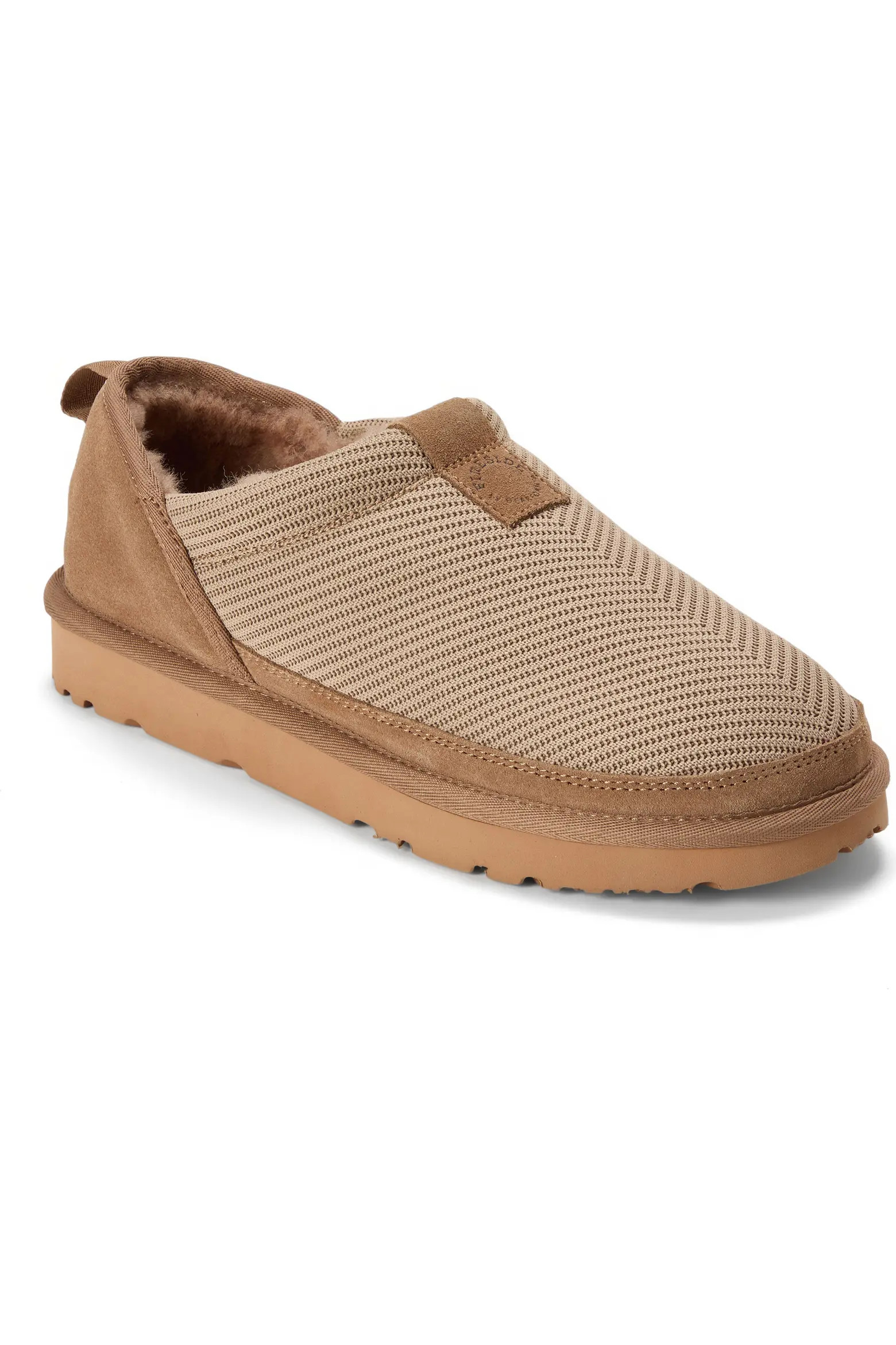 Fireside Sport Knit And Suede Water Repellent Slip On Shoetie (Women) | Nordstrom | Nordstrom