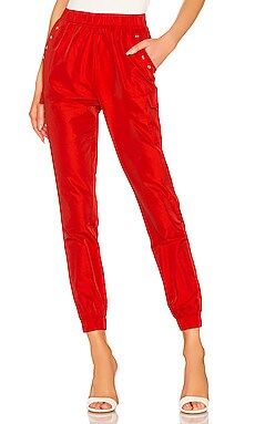 superdown Missy Jogger Pant in Red from Revolve.com | Revolve Clothing (Global)