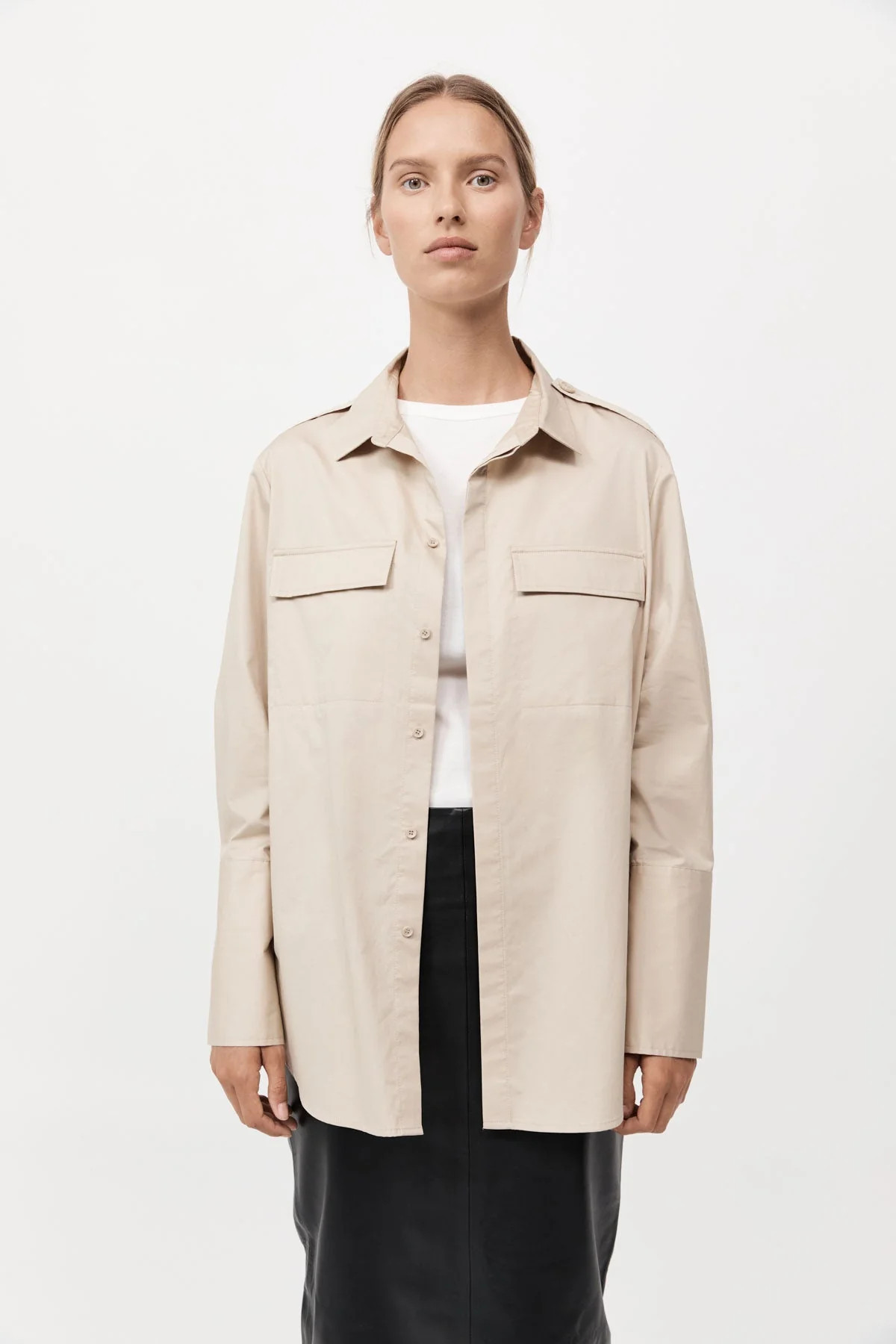 Classic Utility Shirt - Champagne | St. Agni (US, UK, EU)