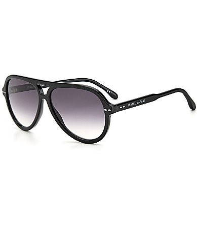 Isabel Marant Women's IM0006 59mm Aviator Sunglasses - Black | Dillard's