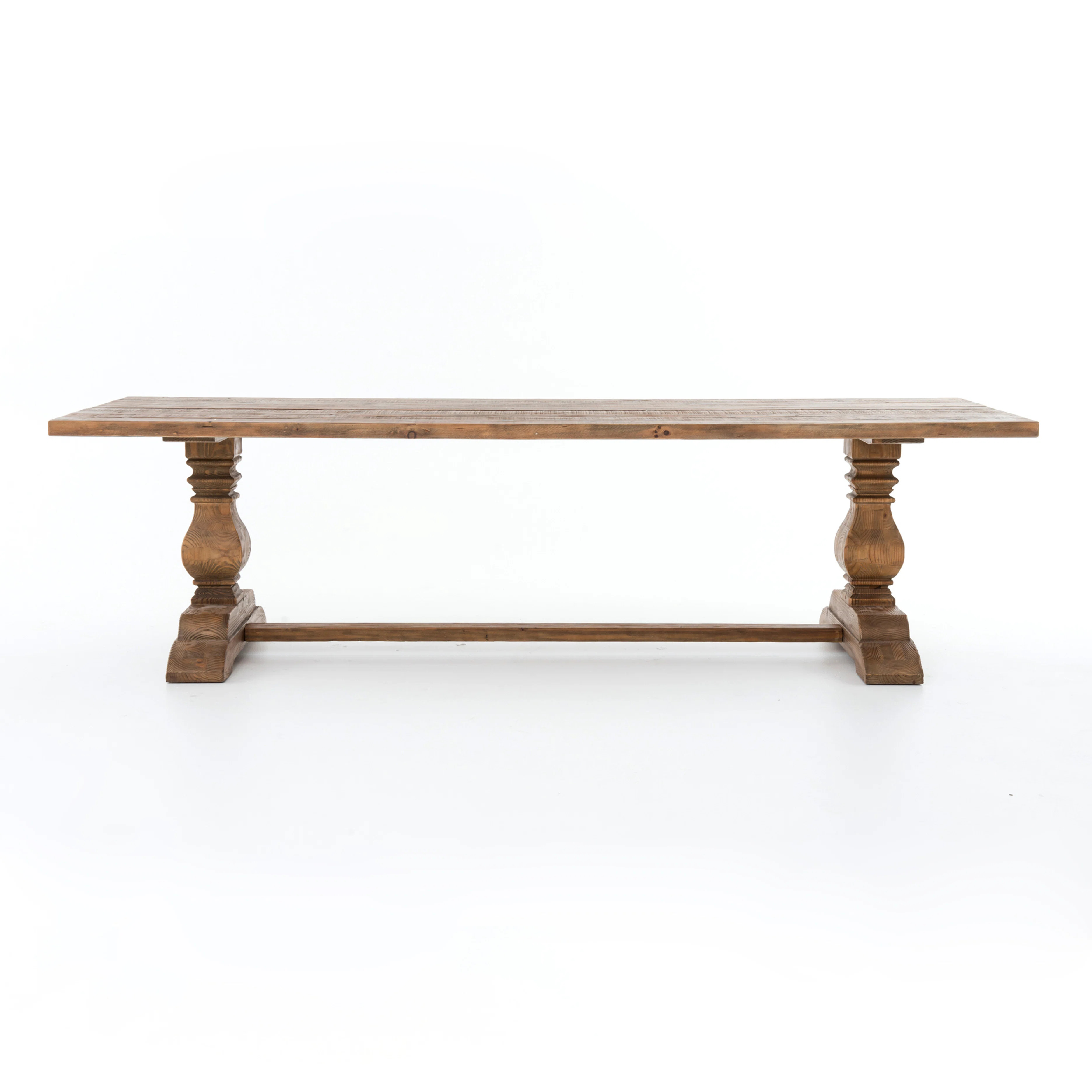 39.25" Solid Wood Trestle Dining Table | Perigold