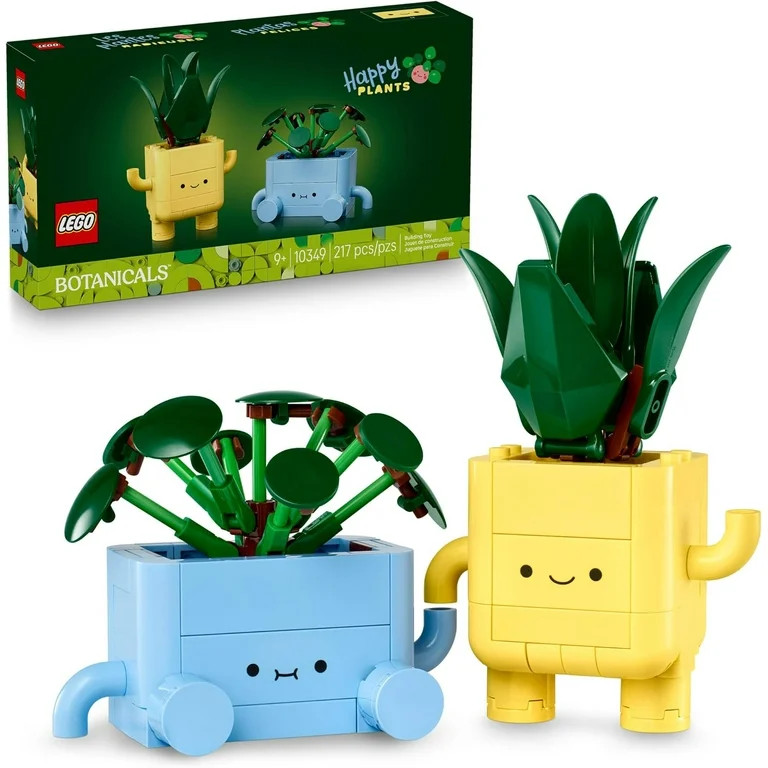 LEGO 6526171 Botanicals Happy Plants Building Toy for Kids | Walmart (US)