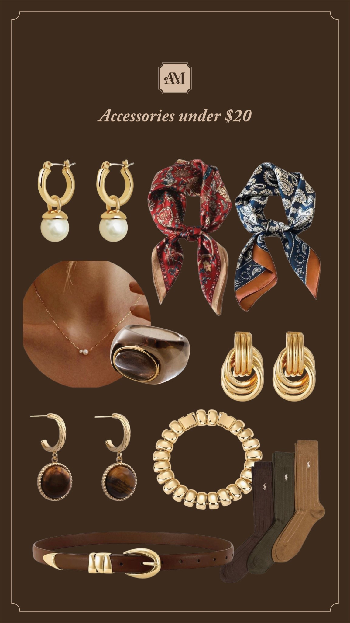 Affordable jewelry and accessories that any woman would love. Great for stocking stuffers, an extra “something” or just because. 

#LTKWorkwear #LTKGiftGuide #LTKFindsUnder50