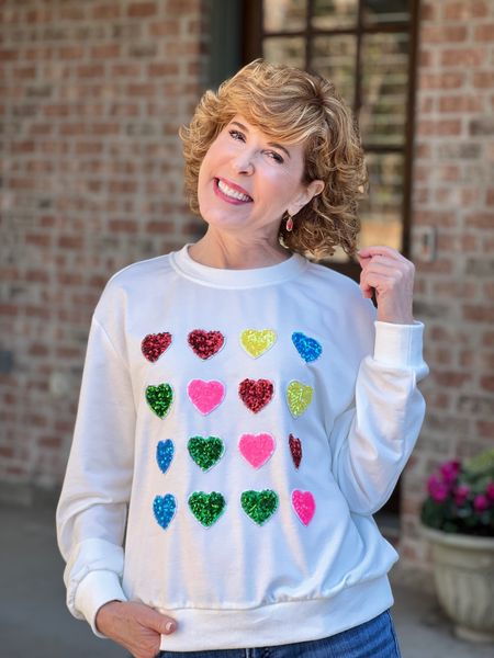 Valentine’s sweater, heart sweater, valentines sweatshirt, heart sweatshirt, Valentine’s tops, valentine tops

Avara just launched their Valentine’s Day Collection and it’s darling! Check out my favorites below.

#LTKunder100 #LTKSeasonal #LTKFind