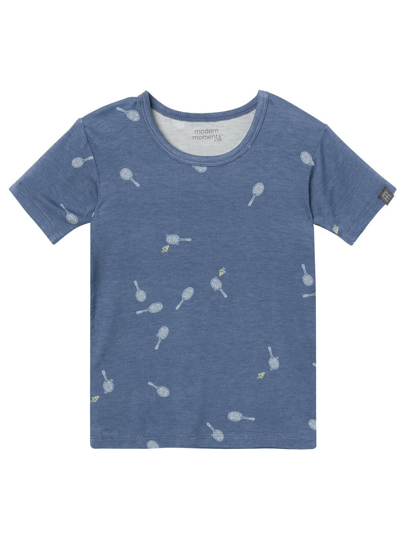 Modern Moments by Gerber Toddler Neutral Super Soft Tight Fitting Pajama Set, 2-Piece, Sizes 12 M... | Walmart (US)