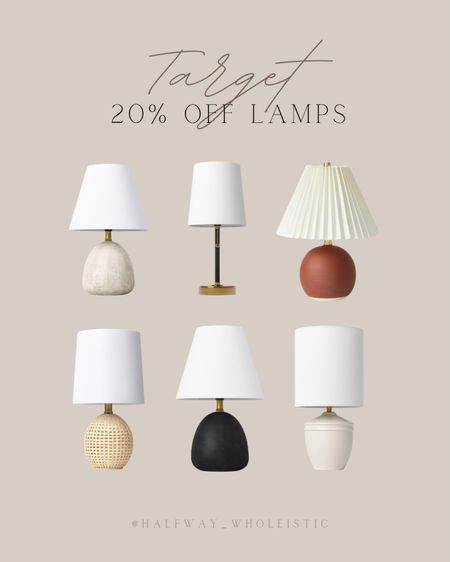 Adorable table lamps as low as $8 with Target’s 20% off deal this week!

#mini #threshold #entryway #office #decor 

#LTKhome #LTKfindsunder50 #LTKsalealert