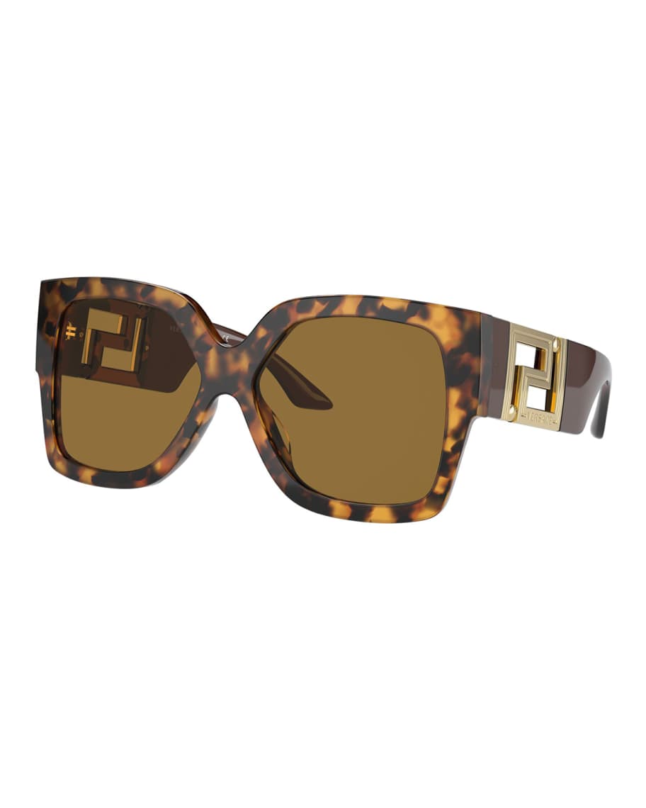Versace Oversized Square Acetate Sunglasses | Neiman Marcus