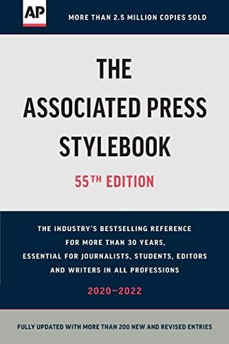 The Associated Press Stylebook: 2020-2022 | Amazon (US)