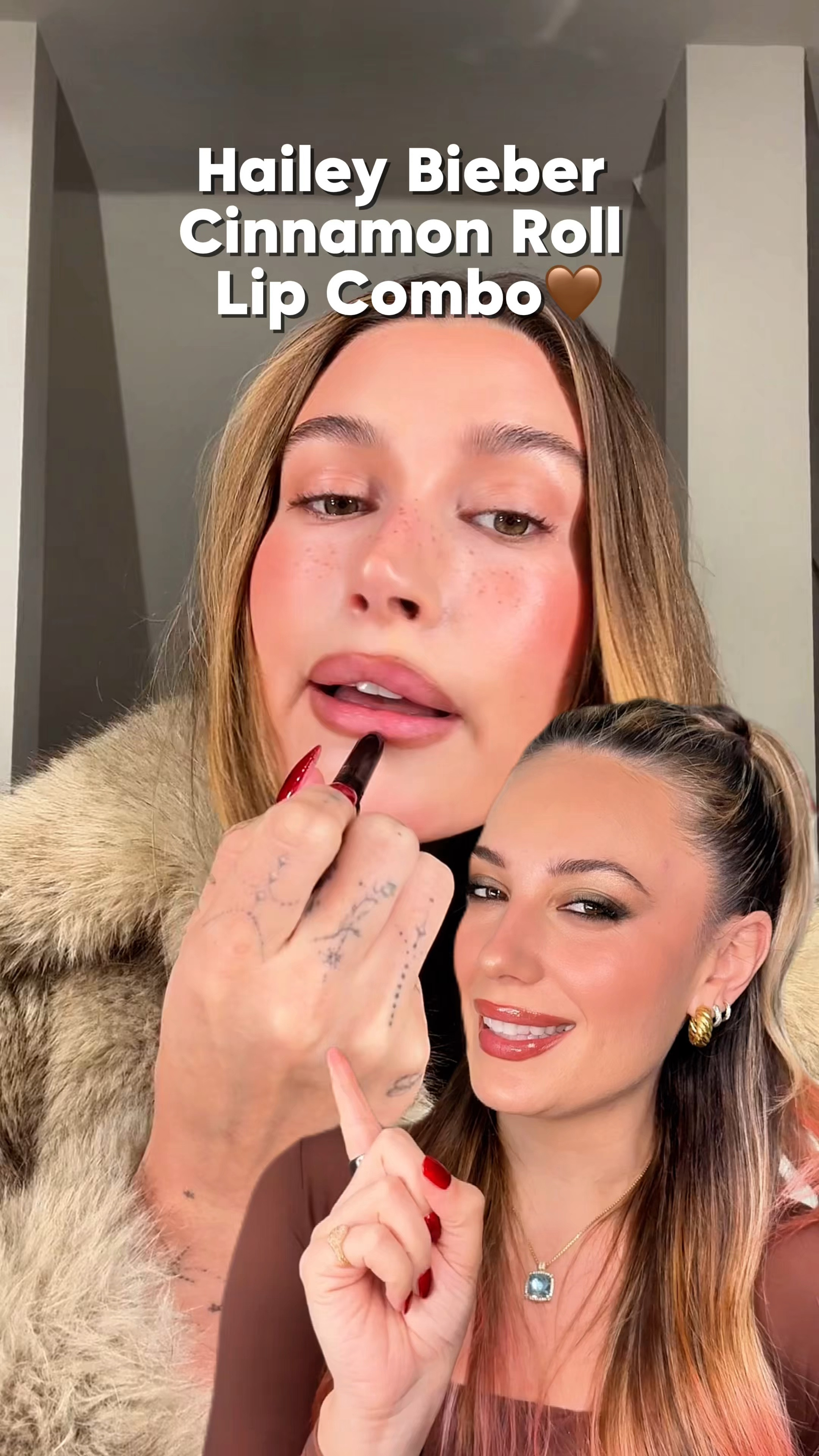 Hailey Bieber Cinnamon Roll Lip Combo🤎 

#LTKHoliday #LTKCyberWeek #LTKBeauty