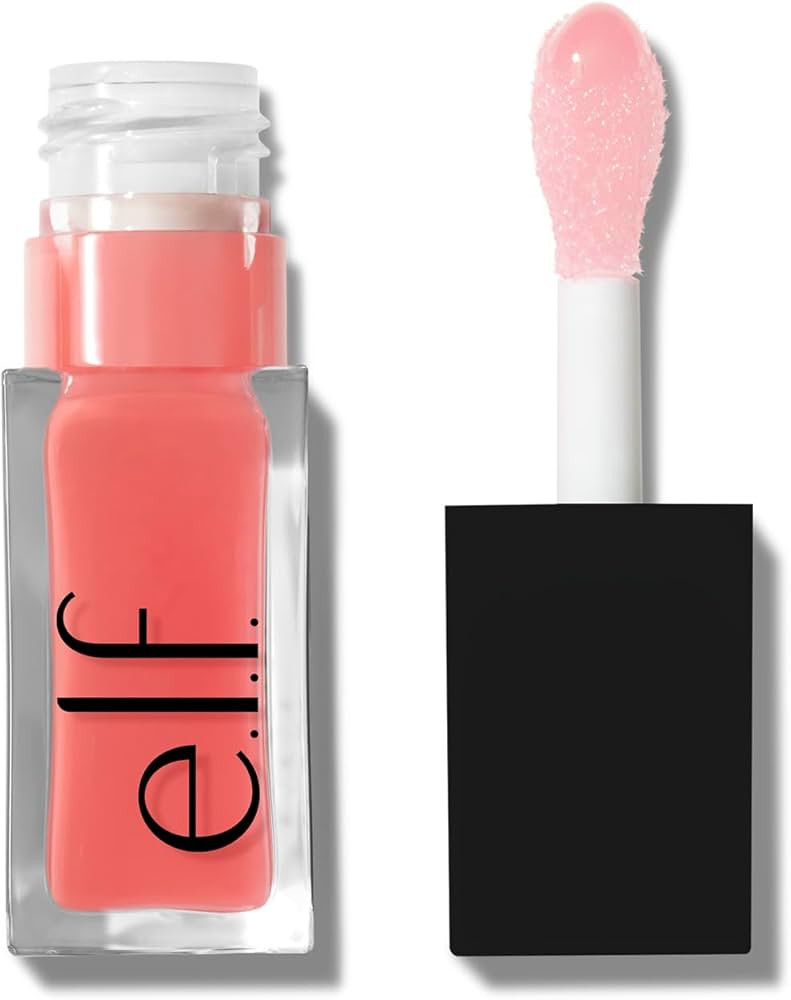 e.l.f. Glow Reviver Lip Oil, Nourishing Tinted Lip Oil For A High-shine Finish, Infused With Jojo... | Amazon (US)