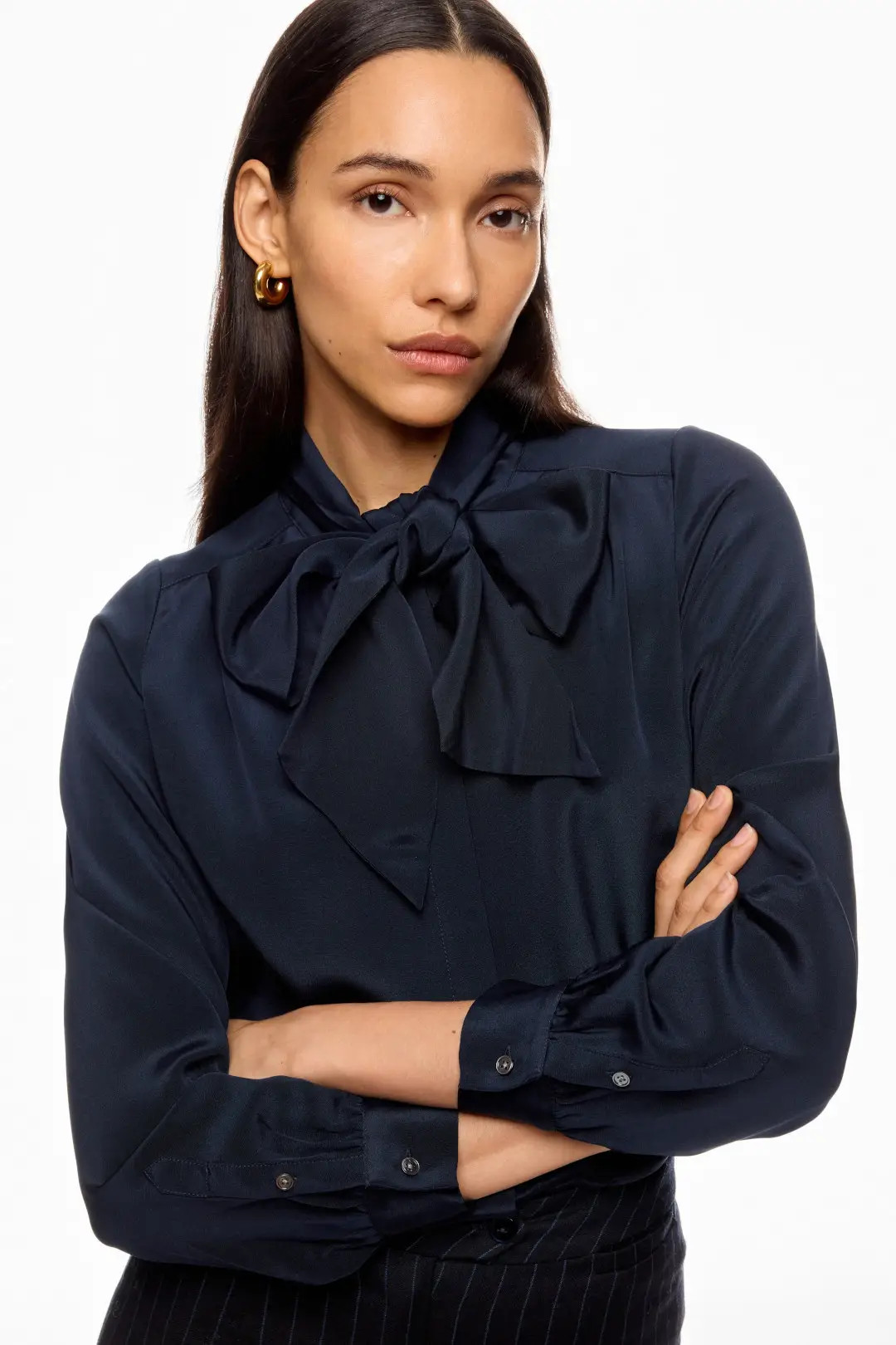 Tie Neck Blouse | Rent the Runway