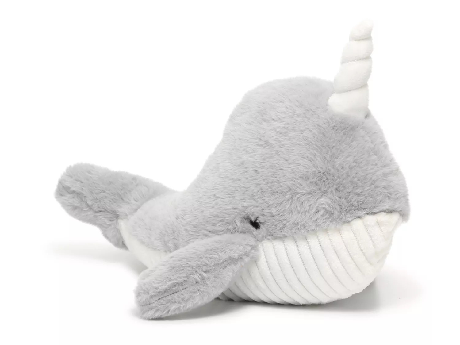 Warmies Narwhal Warming Stuffed Animal | Girl's | Slate Grey/White | Size One Size | Beauty & Self Care | DSW