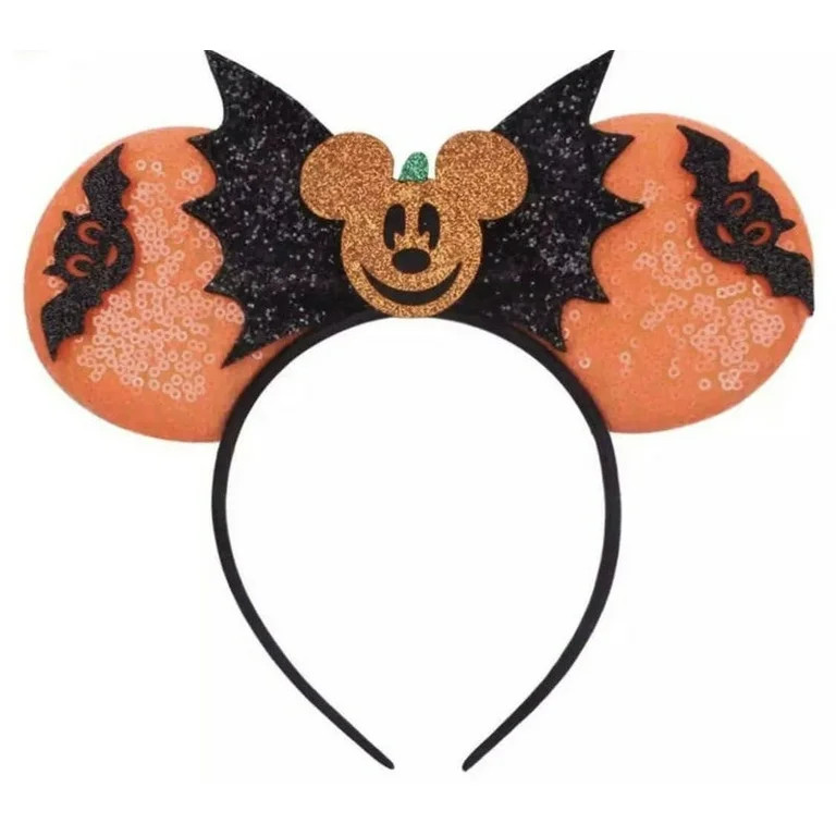 Halloween Bat Mickey Ears , Halloween Mickey Ears, Princess Ears, Halloween Minnie Ears, Hallowee... | Walmart (US)