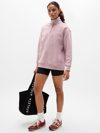 Forever Fleece 1/4 Zip Sweatshirt | Athleta