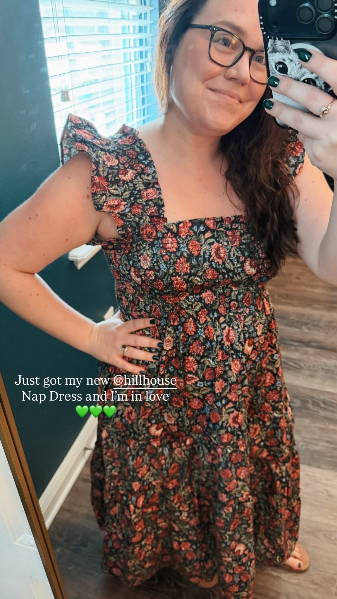 Just got my new @hillhouse Nap Dress and I’m in love
💚💚💚