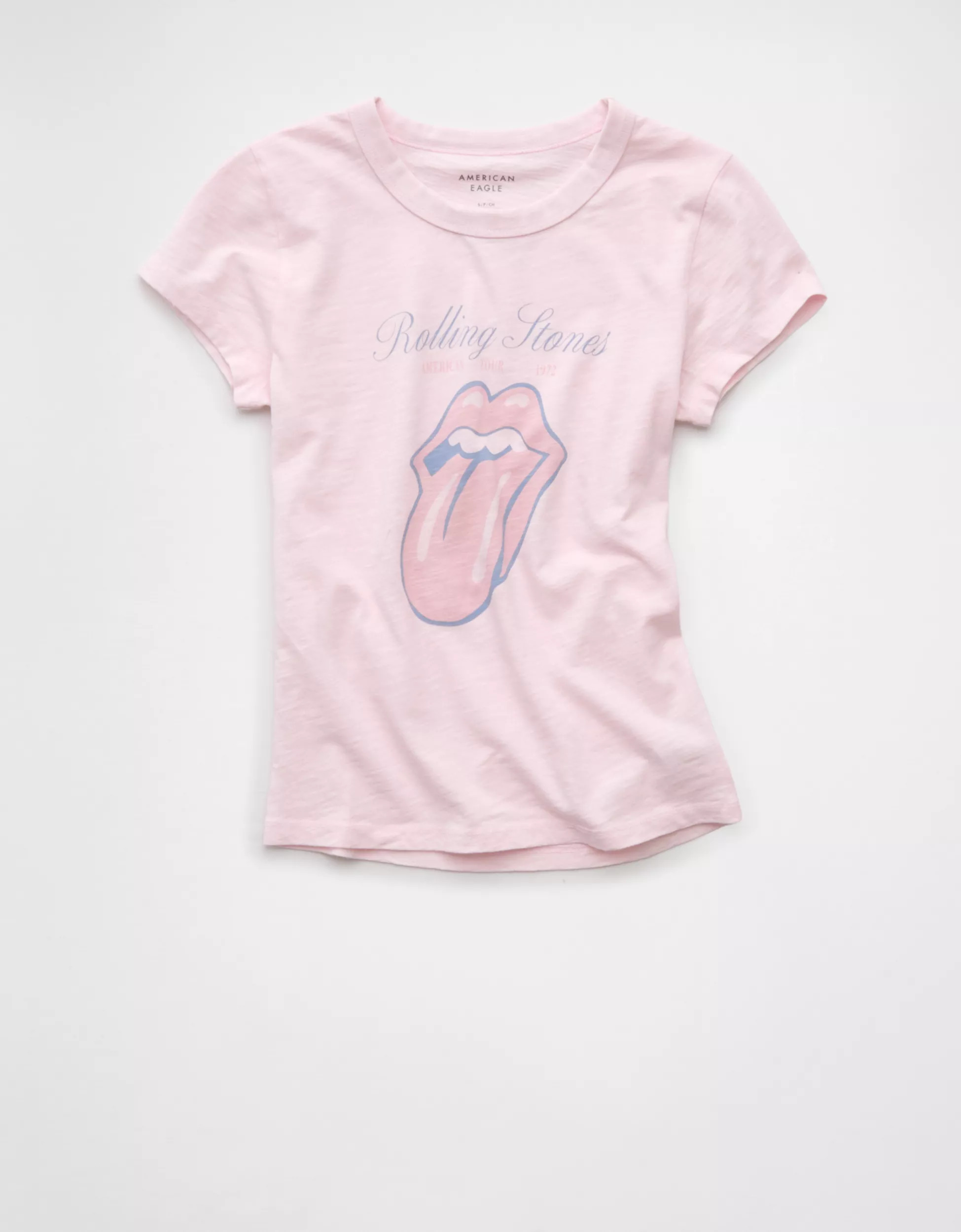 AE Rolling Stone Graphic Hey Baby Tee | American Eagle Outfitters (US & CA)