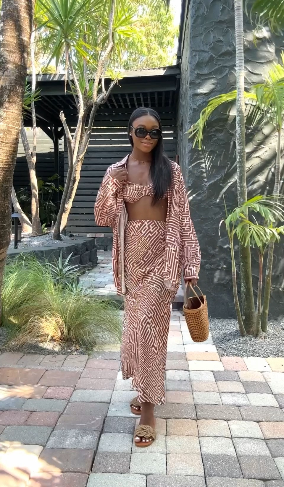 Wore this matching set in Palm Beach! It’s the perfect pool day look! #vacationoutfit #resortwear #summerstyle 

#LTKSeasonal #LTKunder100 #LTKswim