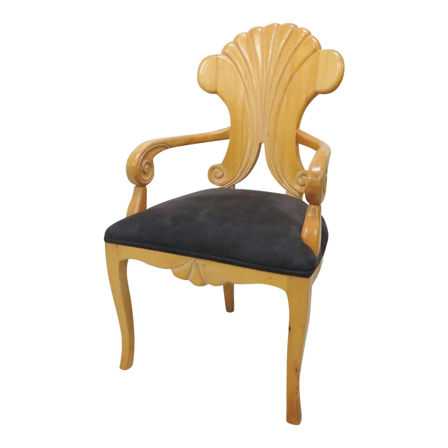 Biedermeier Style Arm Chair | Chairish