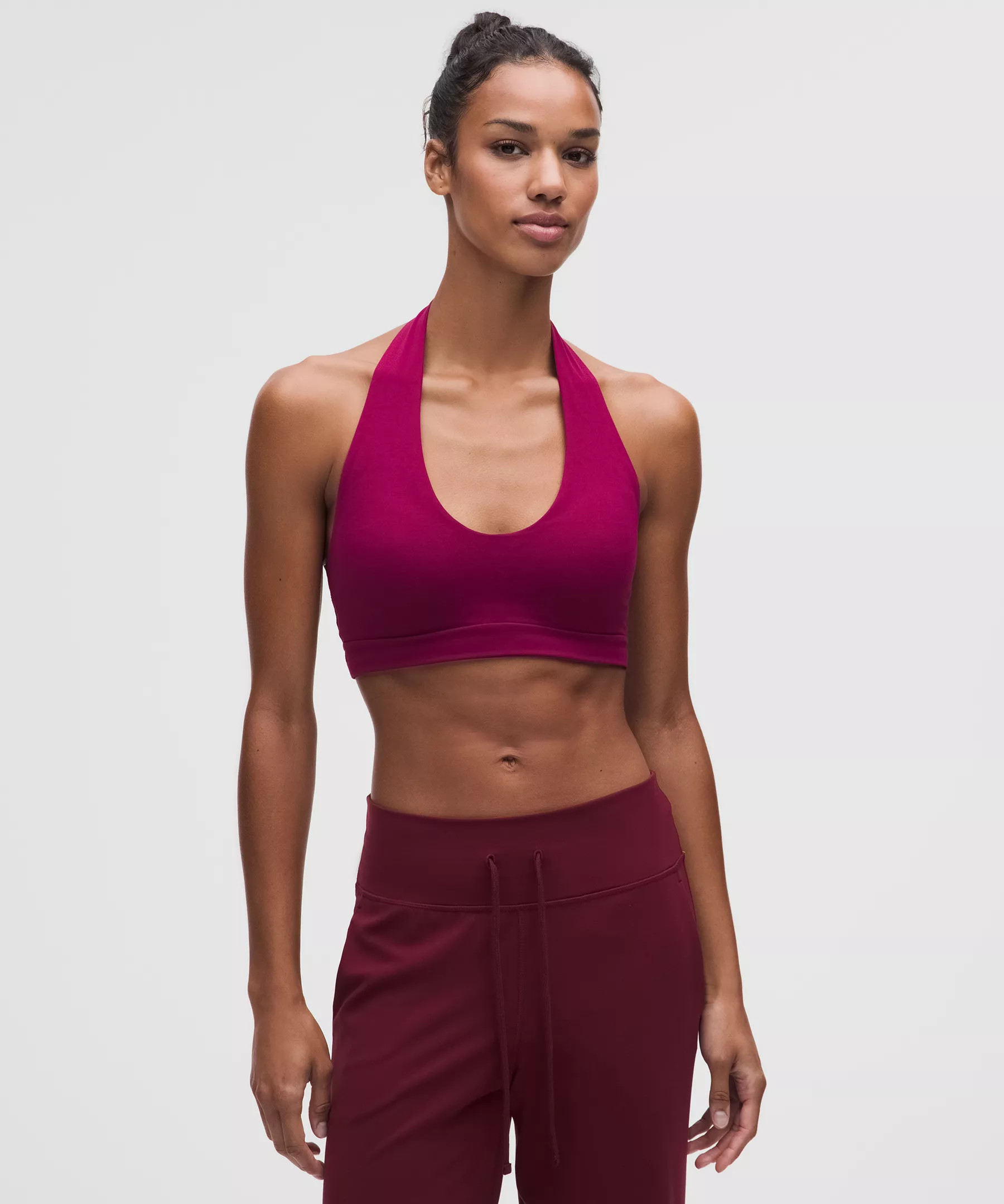 lululemon Focuser Halter Bra *Light Support, C/D Cup | lululemon (CA)