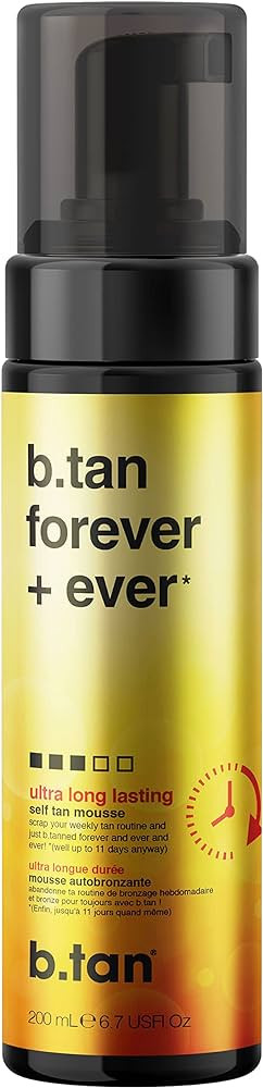 b.tan Ultra Long Lasting Self Tanner | b.tan Forever & Ever - Lasts Up to 11 Days, Fast Self Tann... | Amazon (US)
