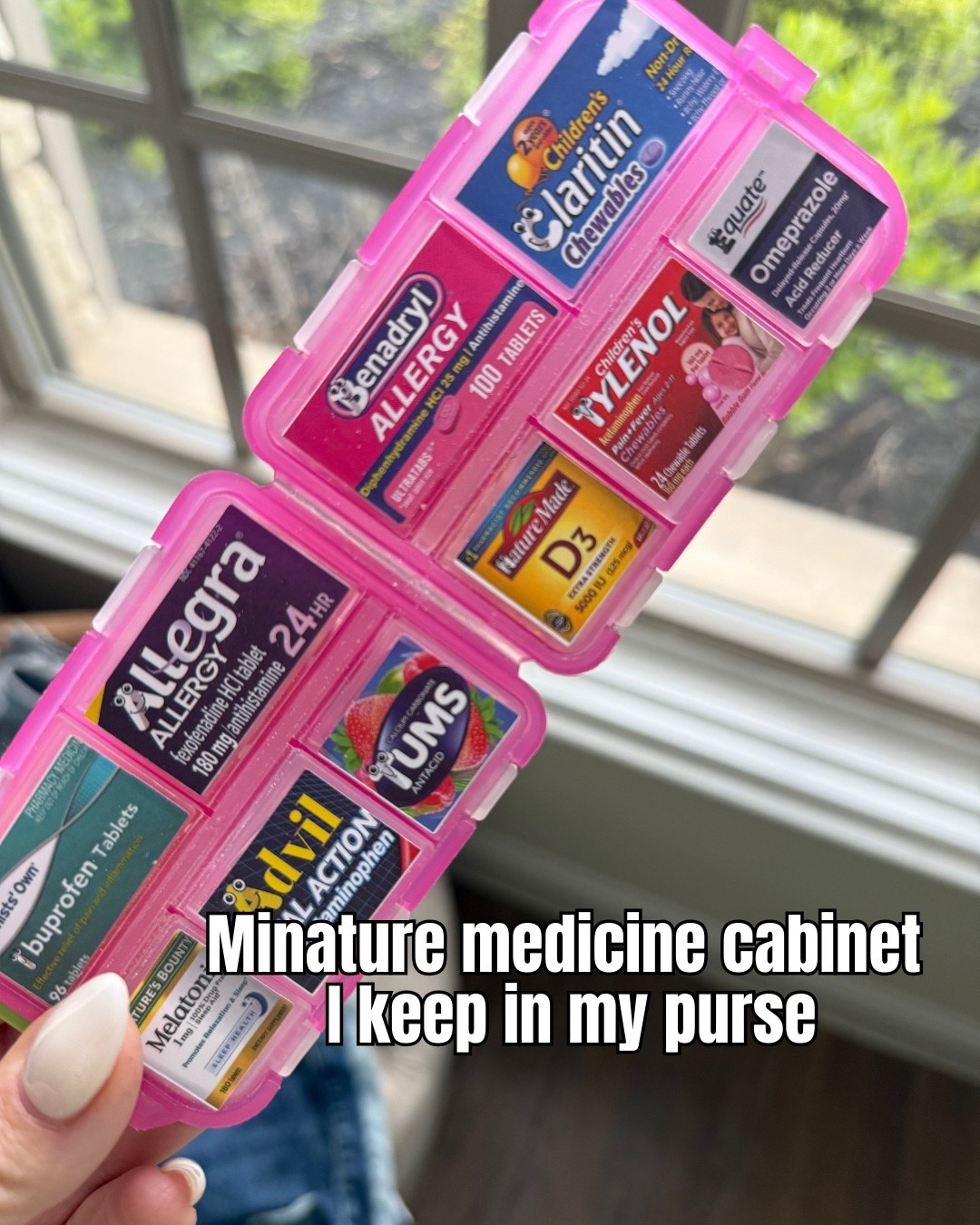 I don’t travel without this pill organizer it’s so convenient having everything in one place

#LTKTravel #LTKselfcare