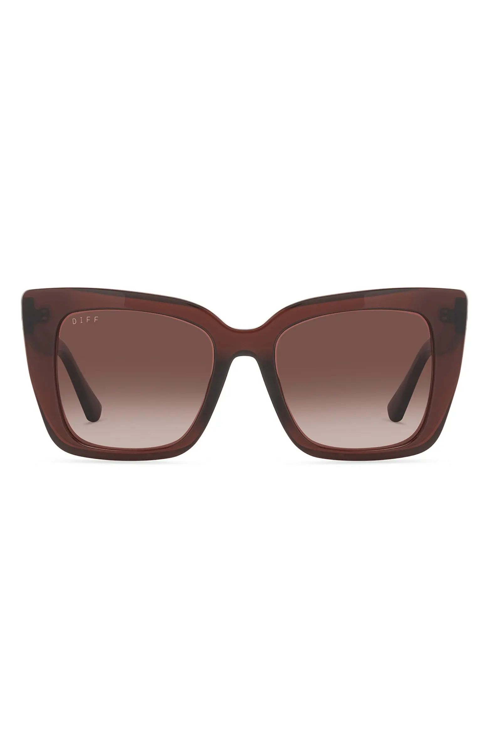 DIFF Lizzy 54mm Gradient Cat Eye Sunglasses | Nordstrom | Nordstrom