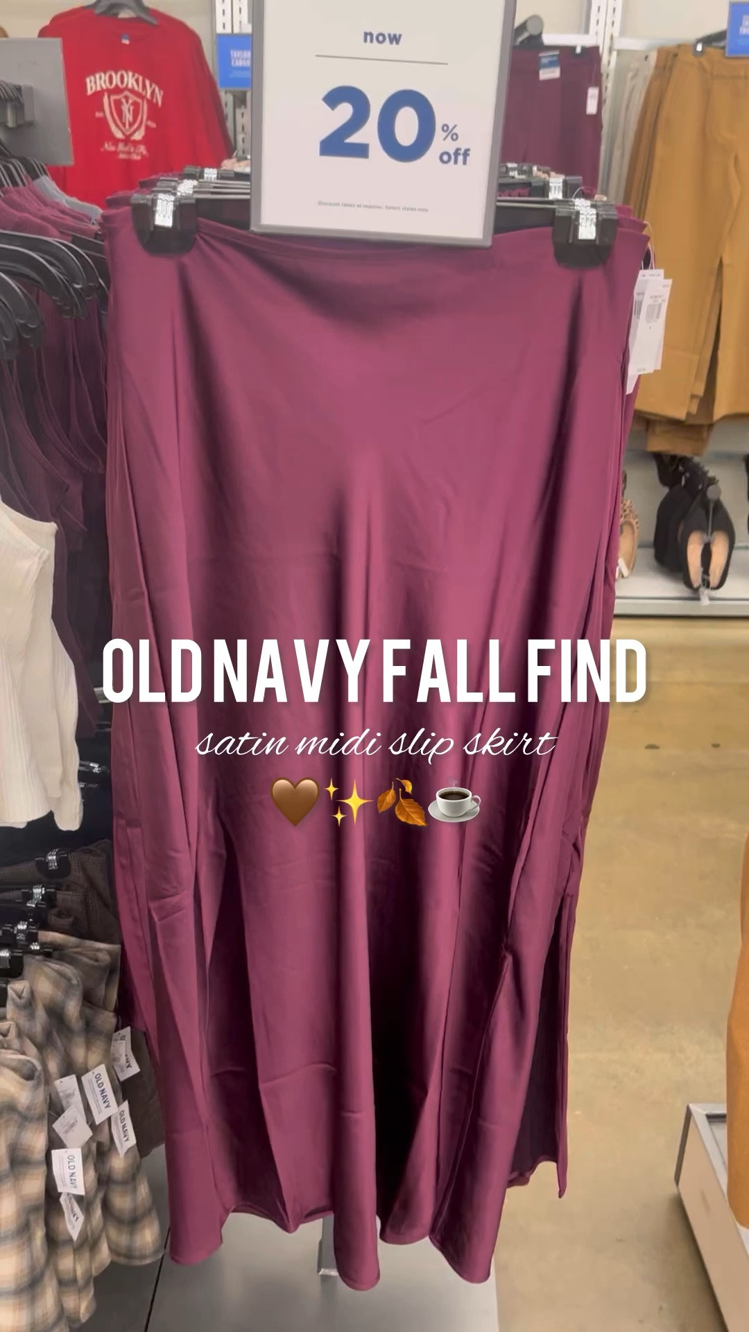 Satin slip skirt

Fall outfit  Old Navy  midi skirt  workwear  fall fashion  ootd 

#LTKFindsUnder50 #LTKStyleTip #LTKSeasonal