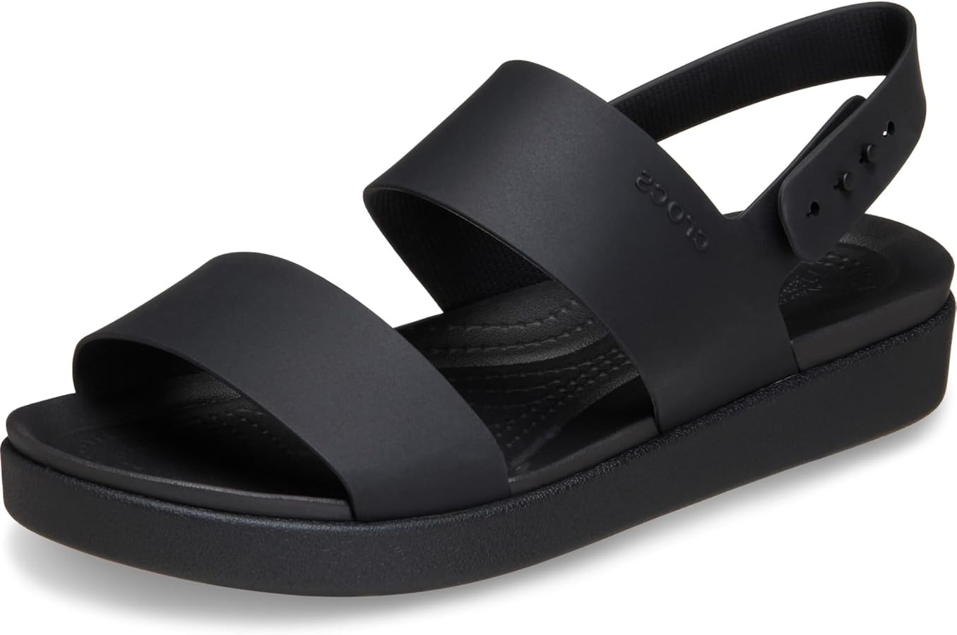 Crocs Women's Brooklyn Backstrap Low Sandals | Amazon (US)