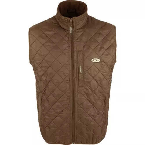 Men's Drake Waterfowl Delta Quilted Fleece Lined Vest | Scheels Sports
