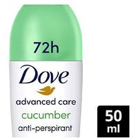Dove Advanced Care Go Fresh Anti-perspirant Deodorant Cucumber Scent 50ml | Boots.com