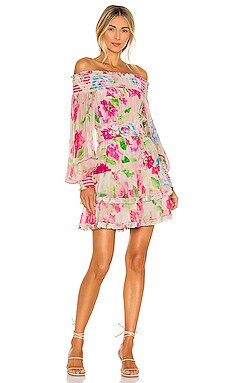 ROCOCO SAND Alora Mini Dress in Multi from Revolve.com | Revolve Clothing (Global)