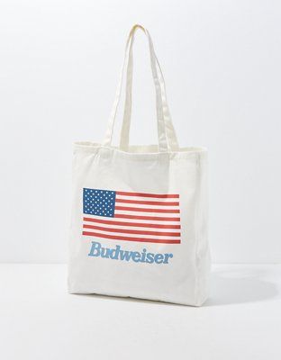 AE Budweiser Tote Bag | American Eagle Outfitters (US & CA)